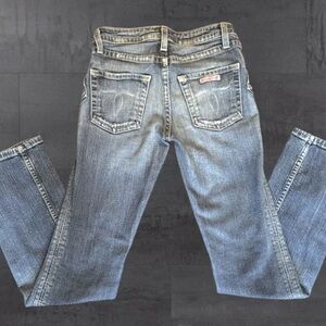 HUDSON JEANS Original Vintage Straight Leg Blue Denim Jeans